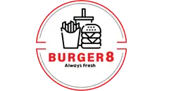 Burger 8 Blyth Logo